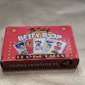 Betty Boop Full Set Playing Cards
